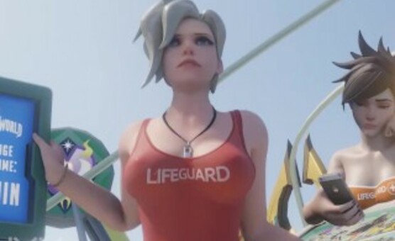 Lifeguard Cowgirl In 3D