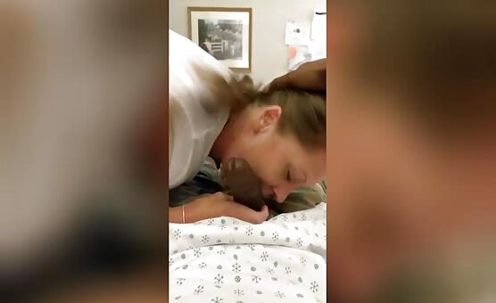 Nurse gets caught blowing dick in rehabilitation hospital bed on day off